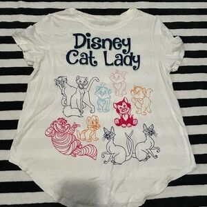 Disney White Graphic Tee